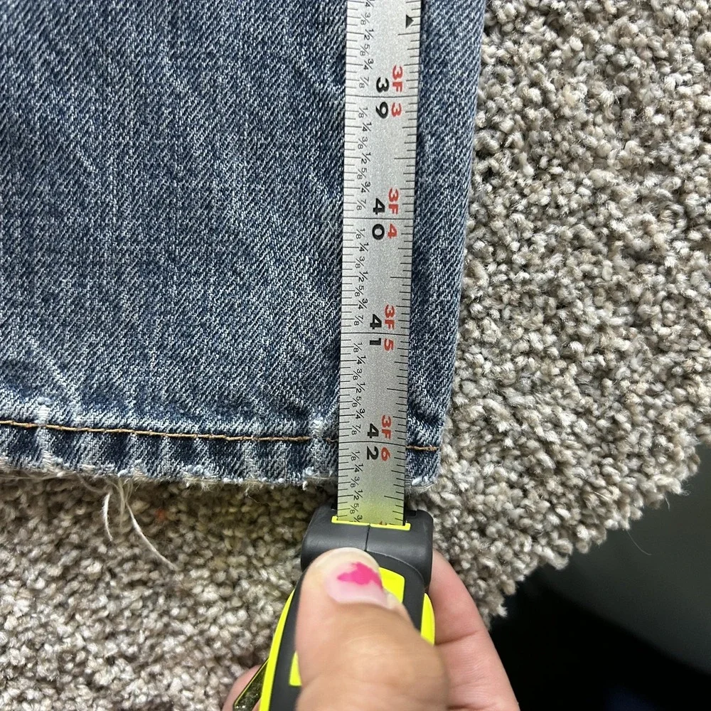 Y2K Levis 559 Jeans Mens 36x34 Medium Wash Blue Denim Relaxed Straight Cotton
